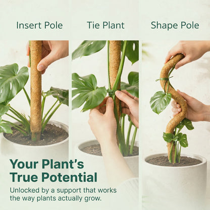 Bendable Coconut Coir Plant Pole
