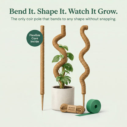 Bendable Coconut Coir Plant Pole